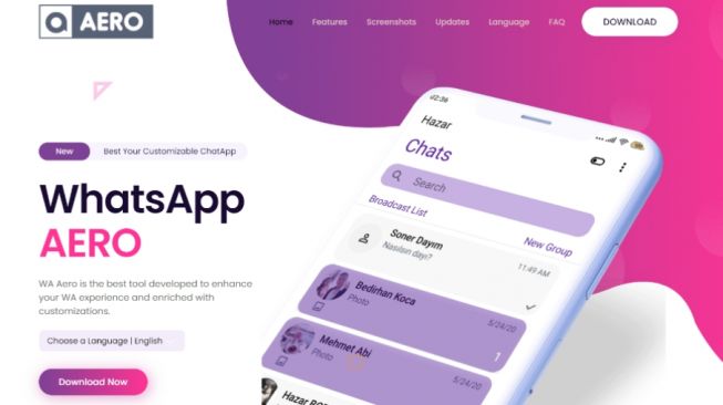 Pengertian WA Aero dan Beberapa Fitur Lengkapnya