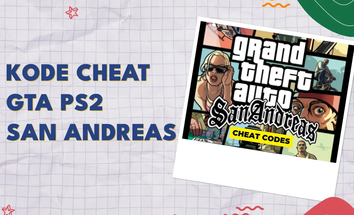 GTA San Andreas PS2 Kode Cheat Kendaraan Terbaru 2025