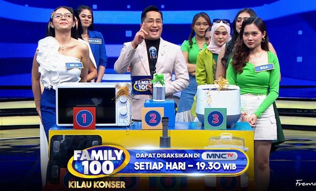 Keseruan Game Family 100 Bareng Arafah & Halda