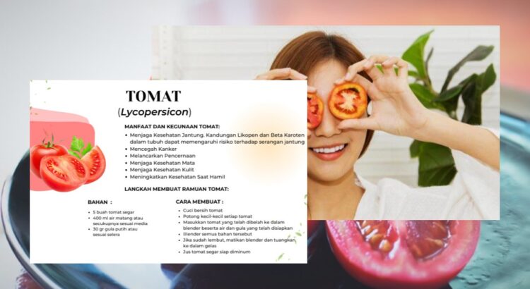 Manfaat Tomat untuk Kesehatan Kulit, Jantung, dan Mata