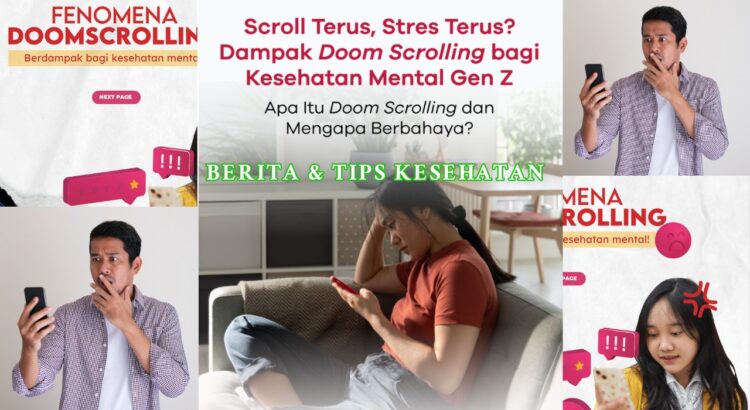Bahaya Doomscrolling bagi Kesehatan Mental dan Fisik