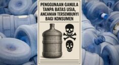 Bahaya Galon Guna Ulang Tua bagi Kesehatan Konsumen