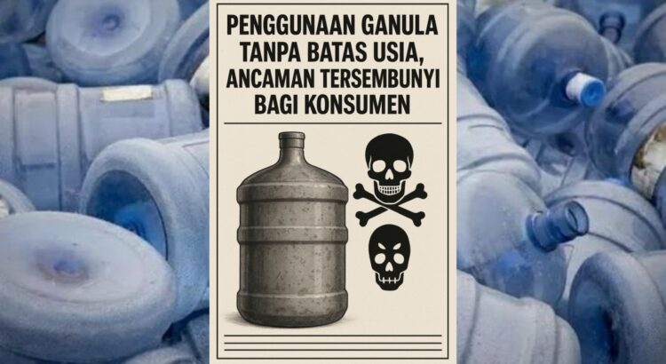 Bahaya Galon Guna Ulang Tua bagi Kesehatan Konsumen