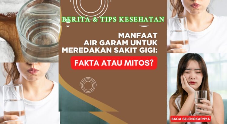 Fakta Kumur Air Garam Efektifkah Memutihkan Gigi
