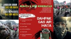 Gas Air Mata Cara Aman Lindungi Diri dari Paparanya