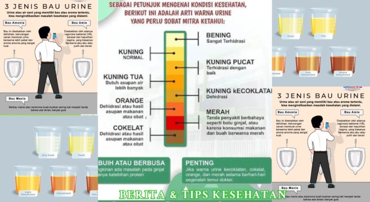 Warna dan Bau Urine Bisa Jadi Tanda Kesehatan