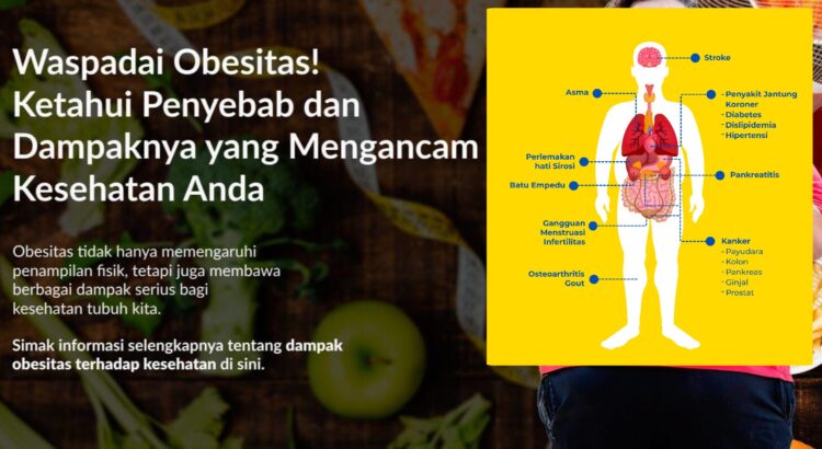 Obesitas Picu Diabetes, Jantung, hingga Gangguan Pernapasan