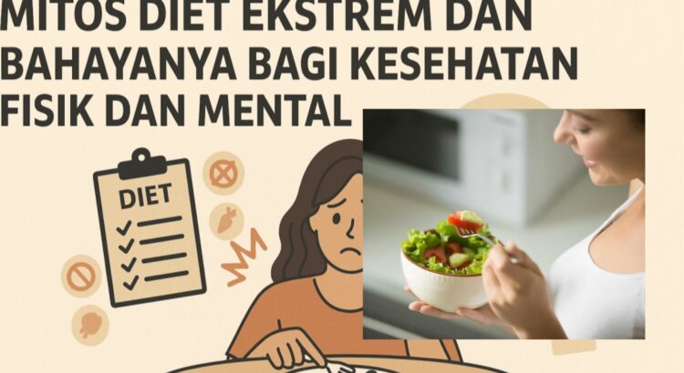 Pola Diet Ekstrem yang Berisiko Ganggu Kesehatan