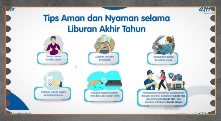 Tips Liburan Akhir Tahun Tetap Sehat Saat Perjalanan Jauh
