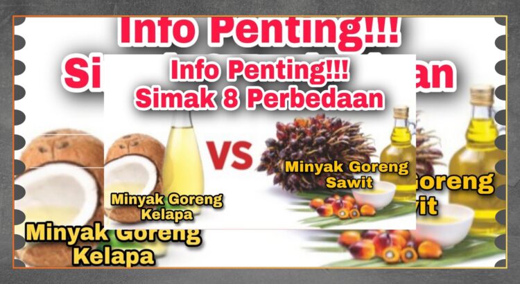 Minyak Kelapa vs Minyak Sawit untuk Kesehatan Harian