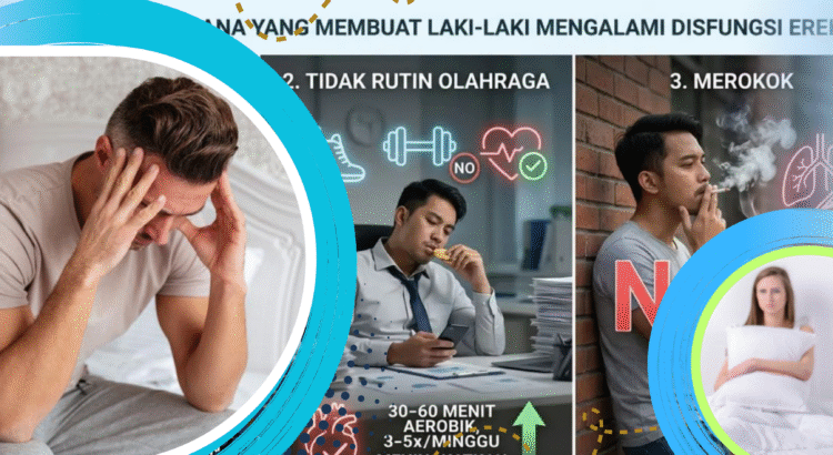 Dokter Ungkap Kebiasaan yang Picu Disfungsi Ereksi