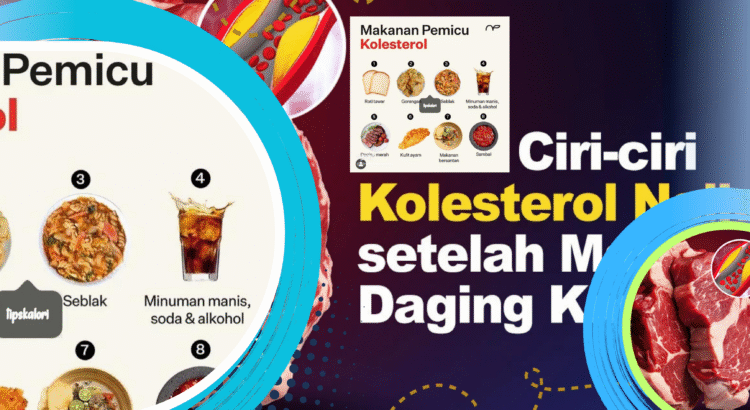 6 Tanda Kolesterol Tinggi Setelah Terlalu Banyak Makan Daging