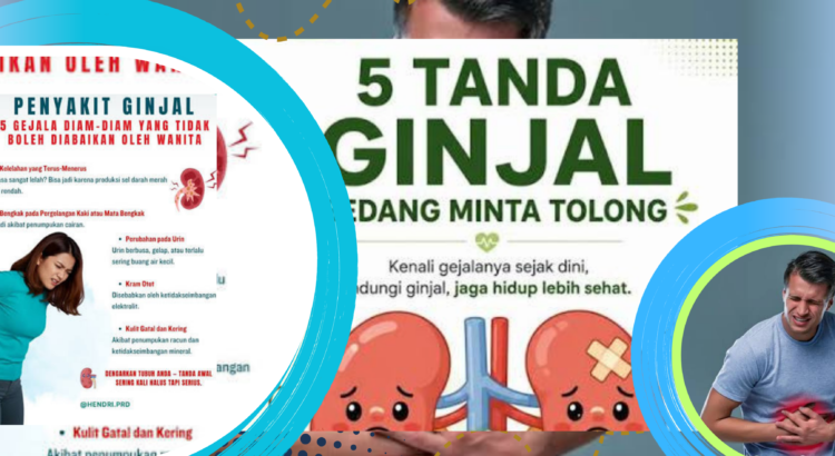 5 Gejala Gagal Ginjal yang Sering Diabaikan