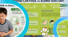 Beda Intoleransi Laktosa dan Alergi Susu pada Anak