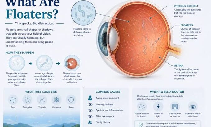 Eye Floaters Penyebab Bintik Melayang dan Tanda Bahaya